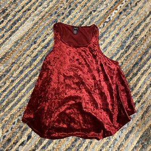 velvet tank top